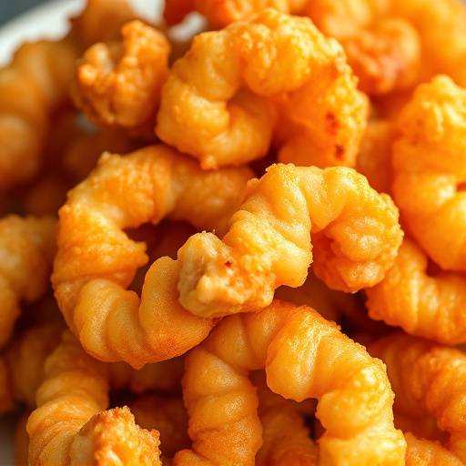 Crispy fried calamari