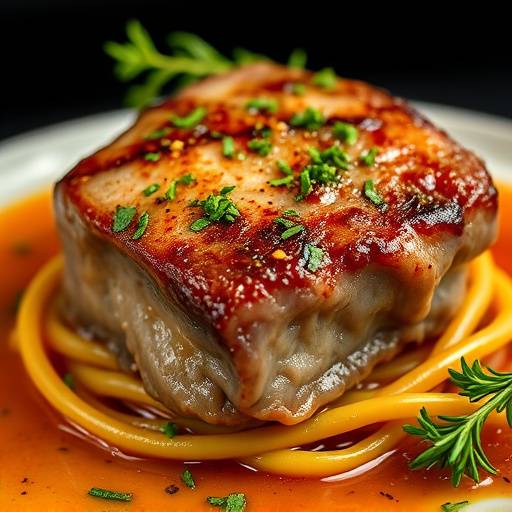 Slow-braised Osso Buco with gremolata